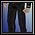 Black Rivets Sportswear Pants [7D]